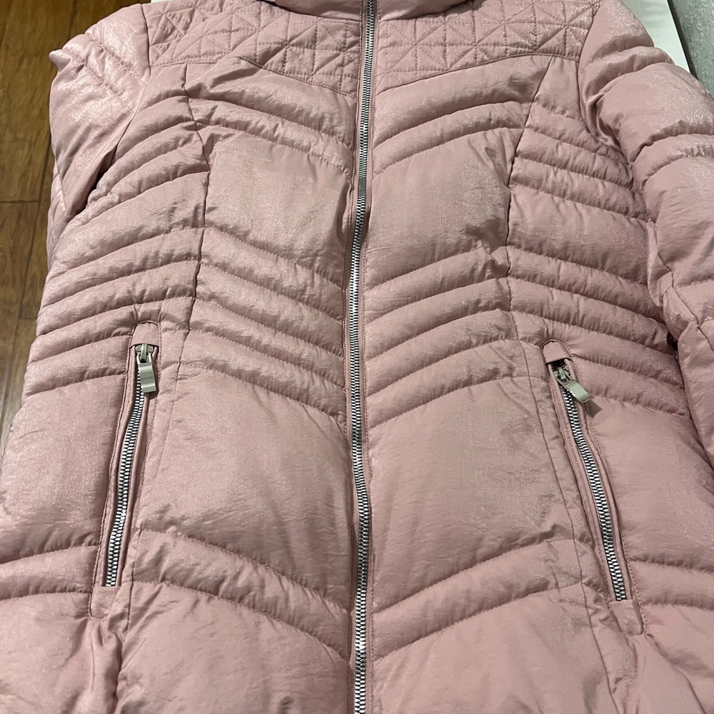 Pink winter jacket - Picture 3 of 16